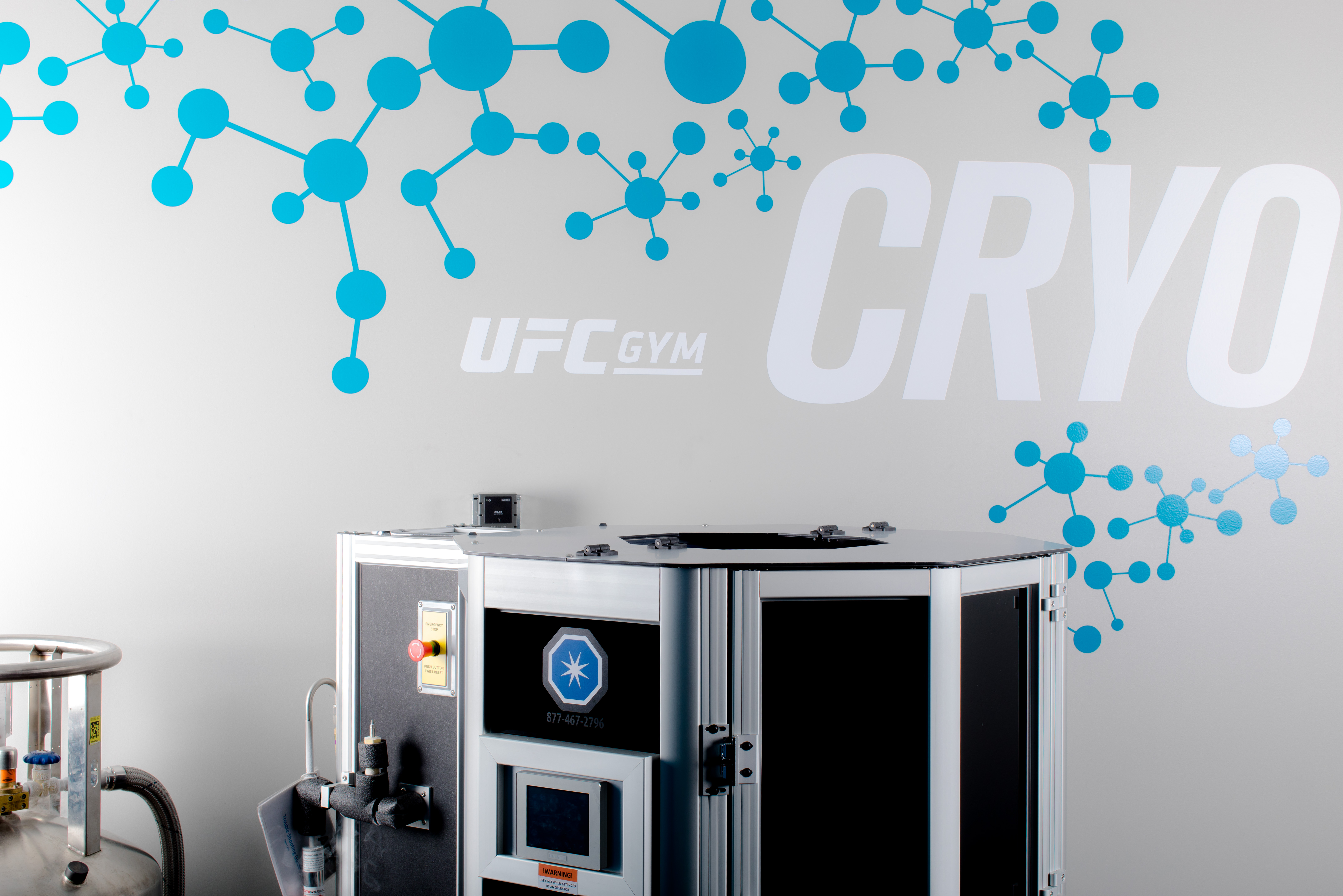 A cryotherapy machine